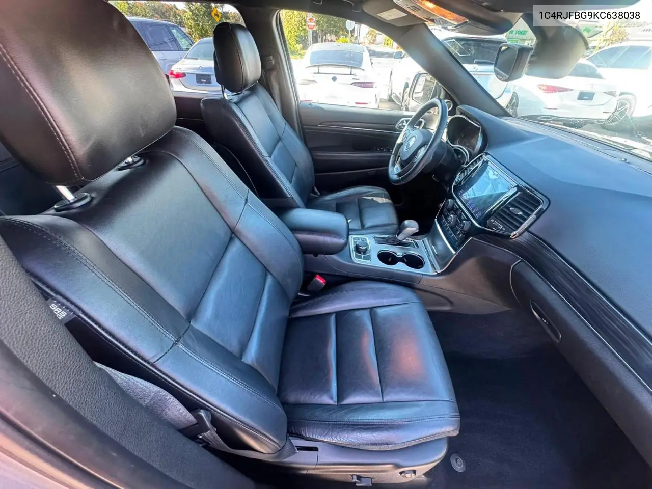 2019 JEEP GRAND CHEROKEE VIN 1C4RJFBG9KC638038 — фото 5