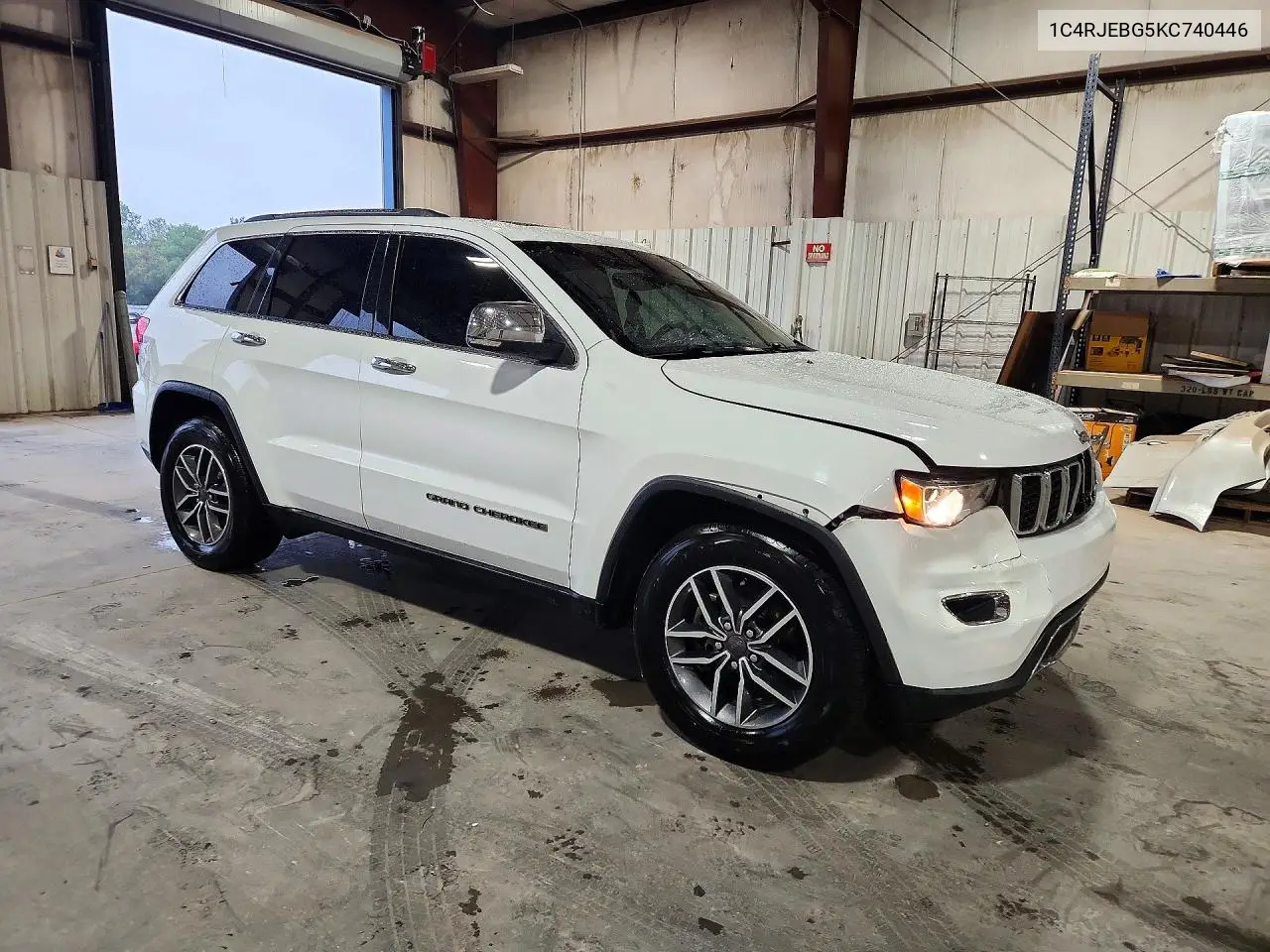 2019 JEEP GRAND CHEROKEE VIN 1C4RJEBG5KC740446 — фото 4