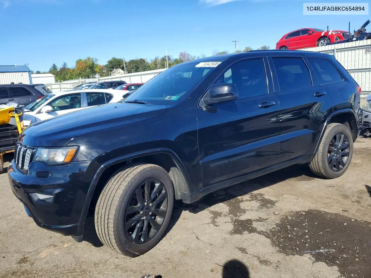 JEEP GRAND CHEROKEE 2019, VIN 1C4RJFAG8KC654894