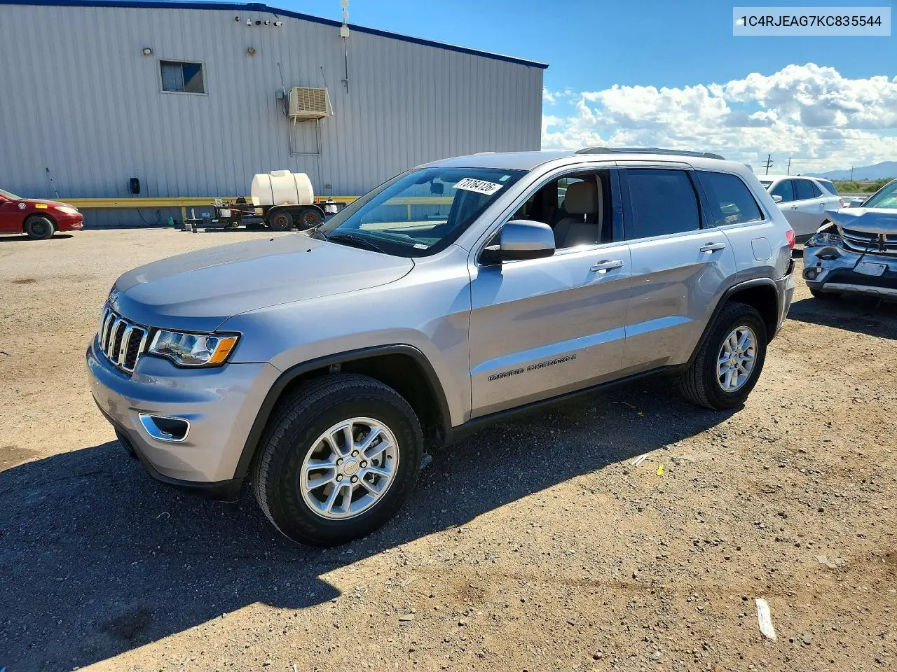 JEEP GRAND CHEROKEE 2019, VIN 1C4RJEAG7KC835544