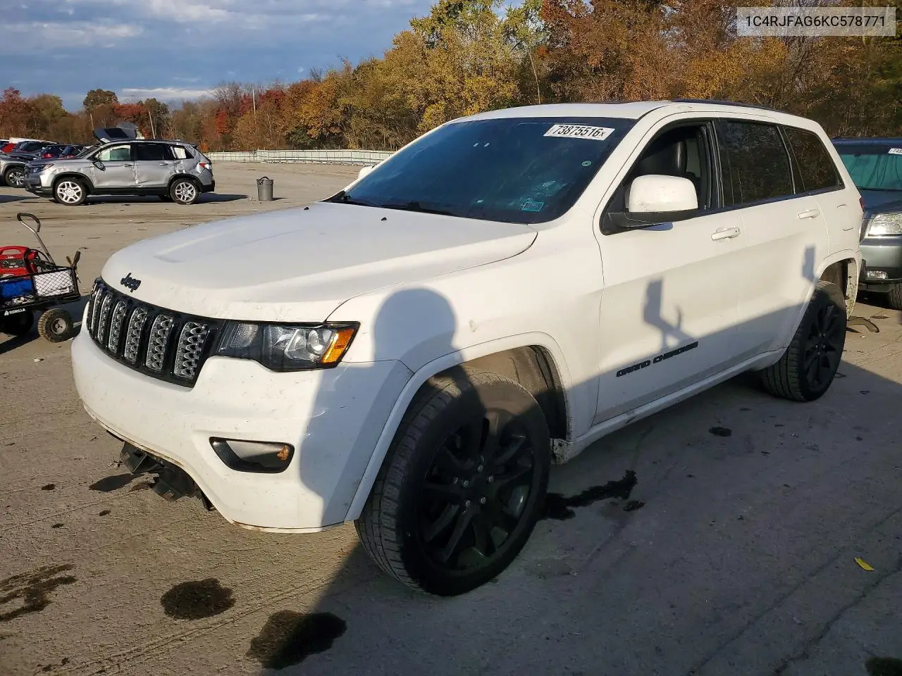 JEEP GRAND CHEROKEE 2019, VIN 1C4RJFAG6KC578771