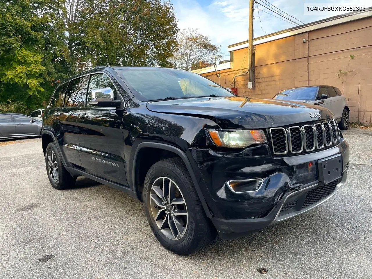 JEEP GRAND CHEROKEE 2019, VIN 1C4RJFBGXKC552303