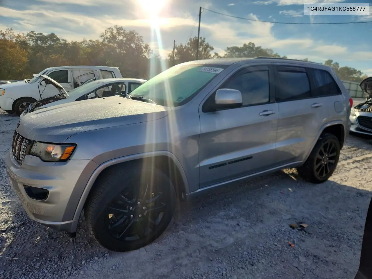JEEP GRAND CHEROKEE 2019, VIN 1C4RJFAG1KC568777