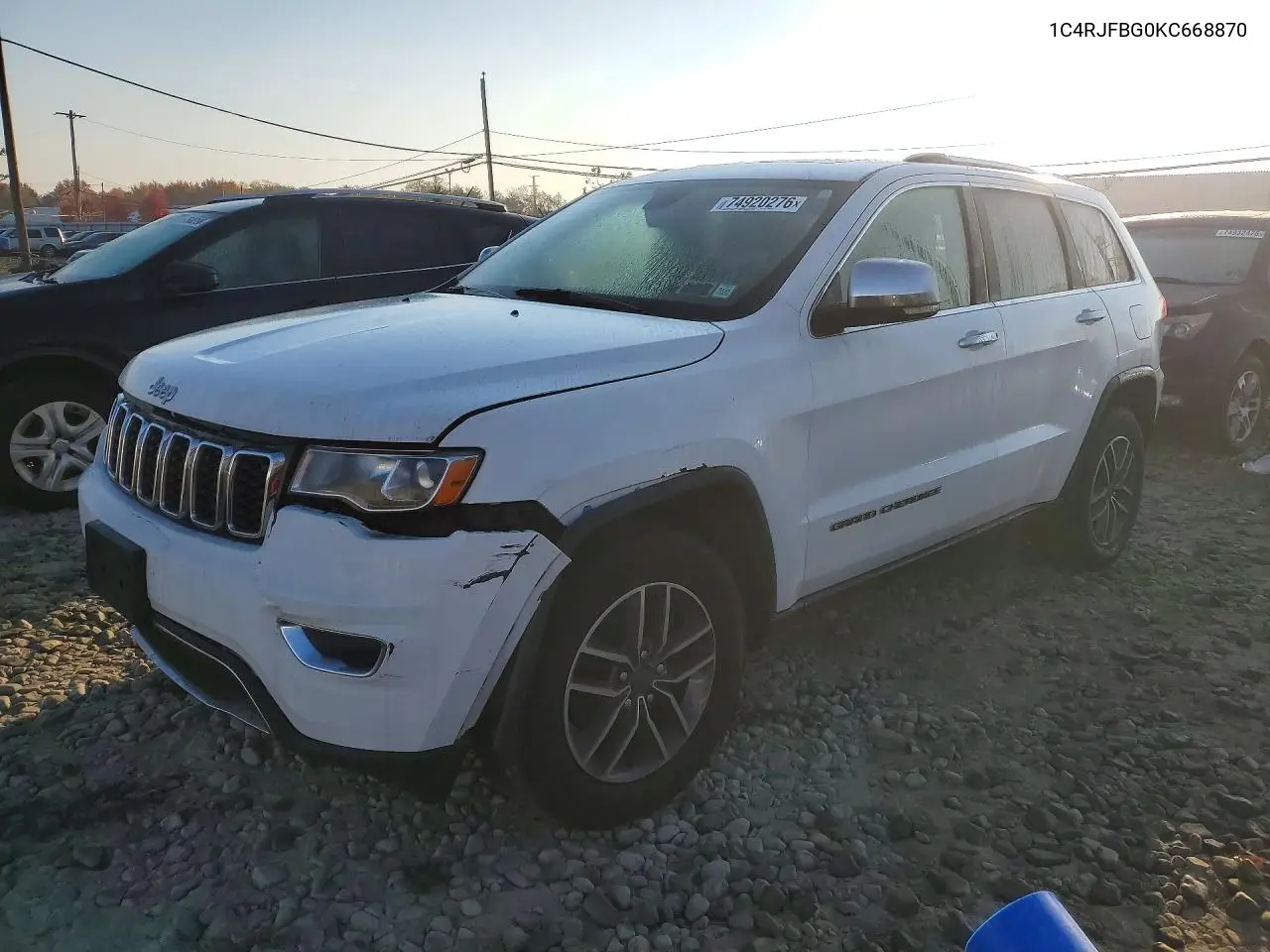 JEEP GRAND CHEROKEE 2019, VIN 1C4RJFBG0KC668870