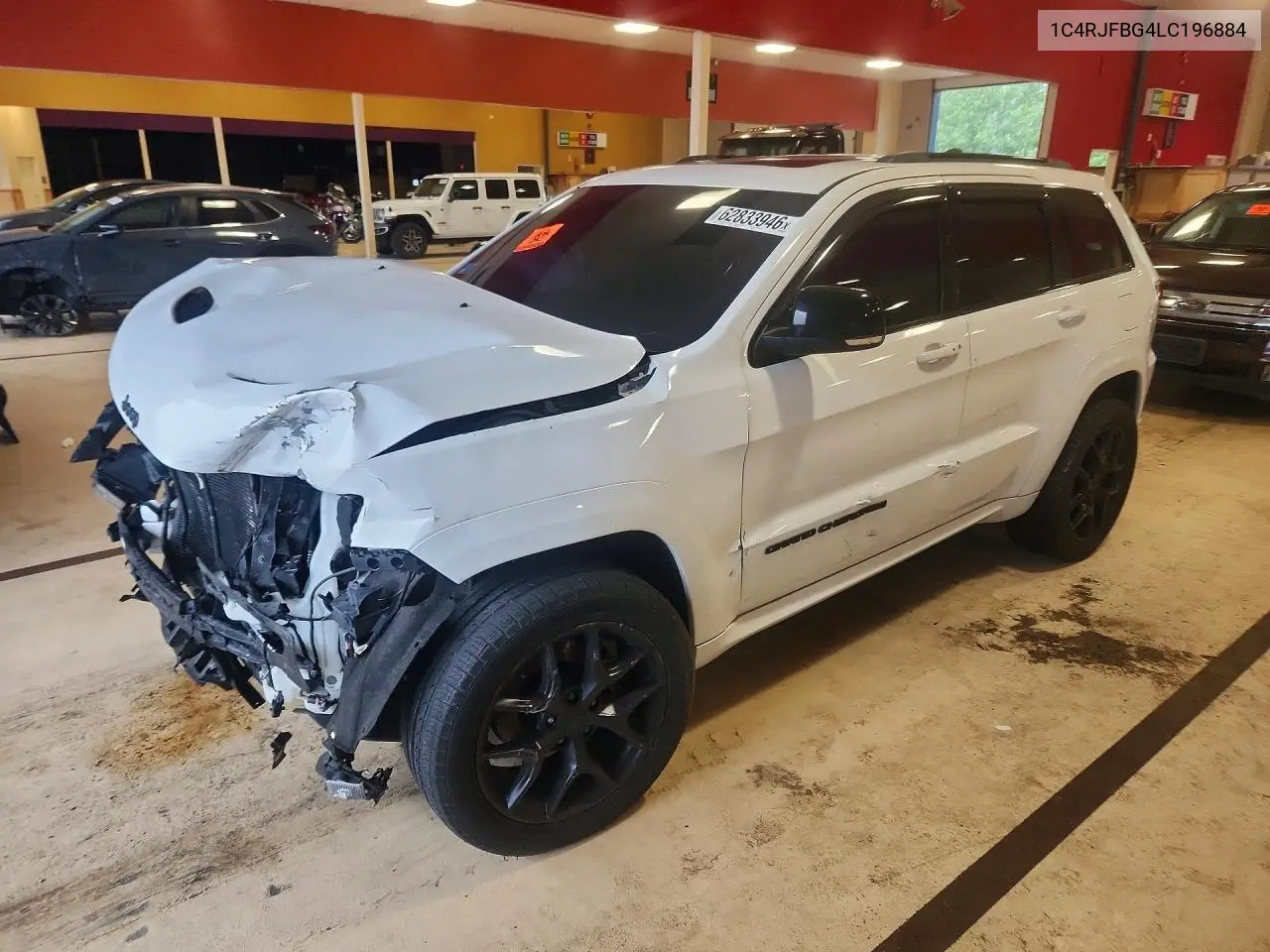 JEEP GRAND CHEROKEE 2020, VIN 1C4RJFBG4L0196384