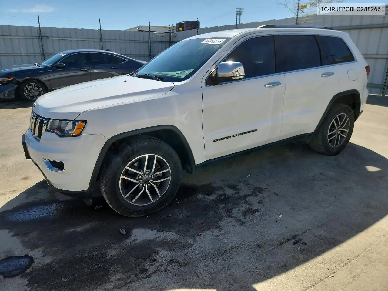 JEEP GRAND CHEROKEE 2020, VIN 1C4RJFBG0LC288266
