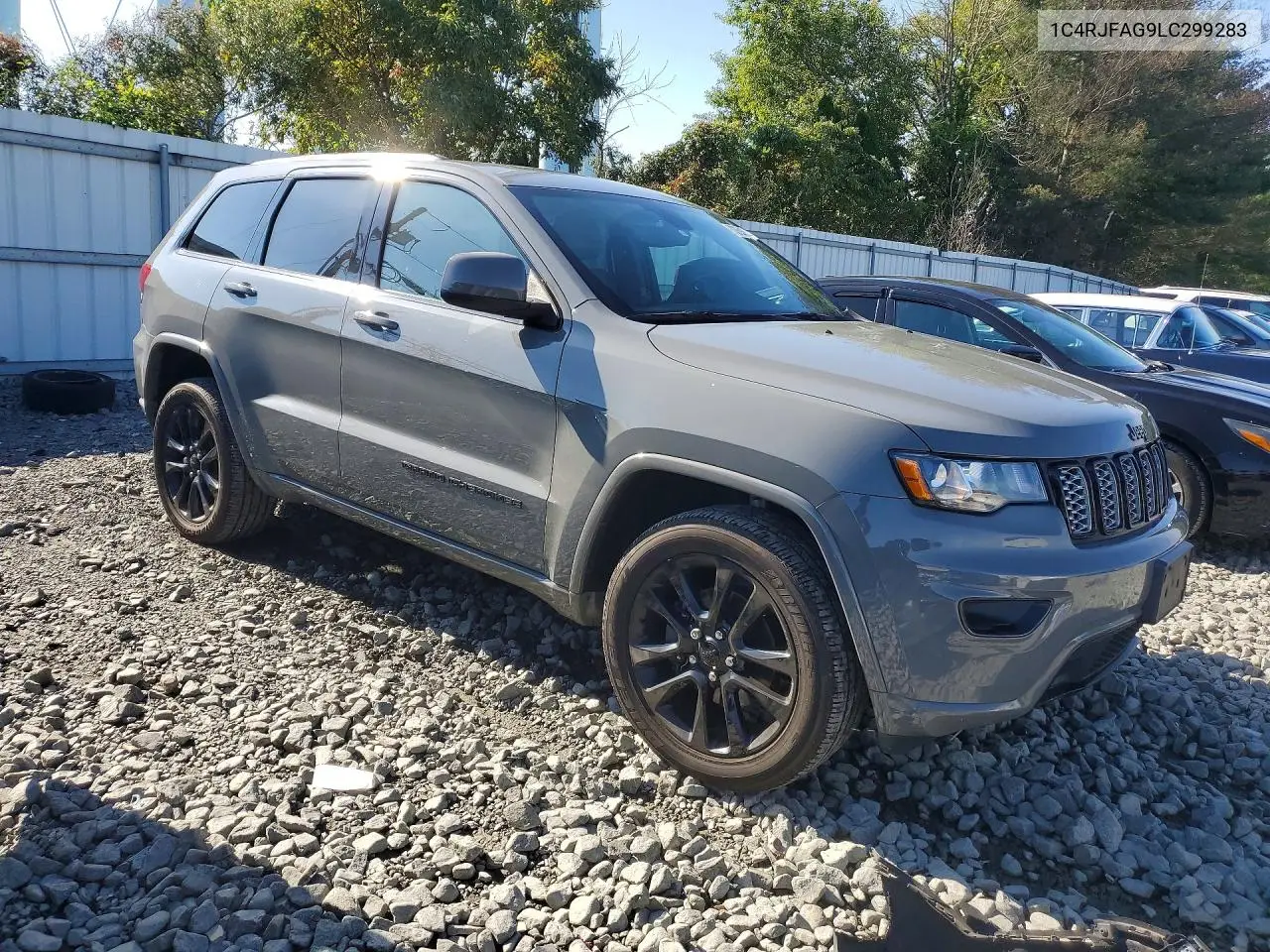 2020 JEEP GRAND CHEROKEE VIN 1C4RJFAG9LC299283 — фото 4