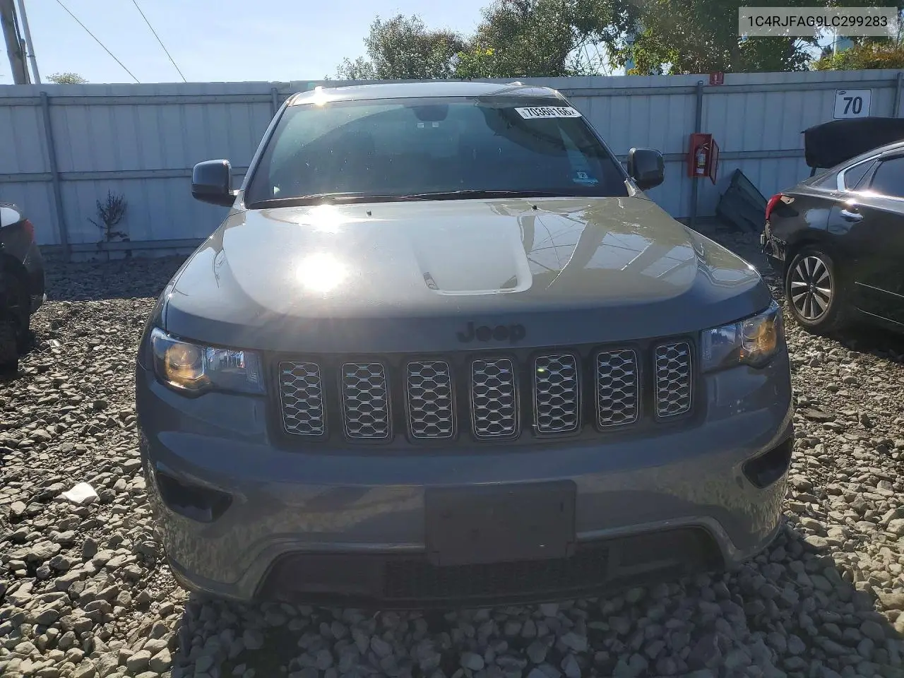 2020 JEEP GRAND CHEROKEE VIN 1C4RJFAG9LC299283 — фото 5