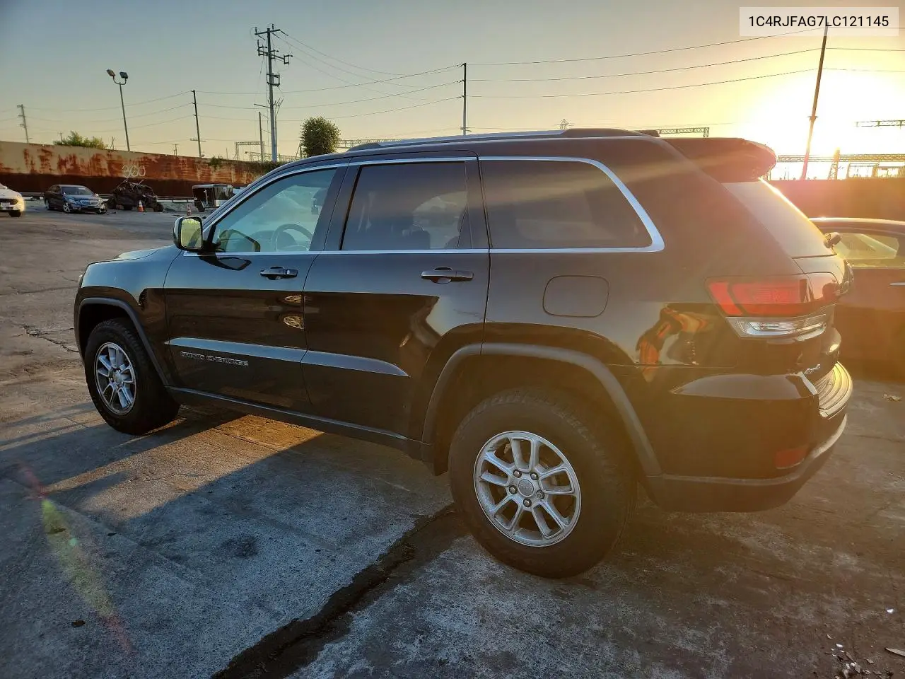 2020 JEEP GRAND CHEROKEE VIN 1C4RJFAG7LC121145 — фото 2