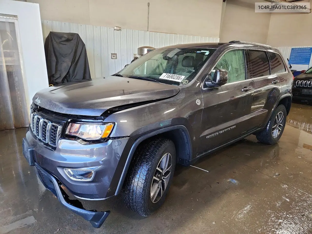 JEEP GRAND CHEROKEE 2020, VIN 1C4RJFAG1LC389365