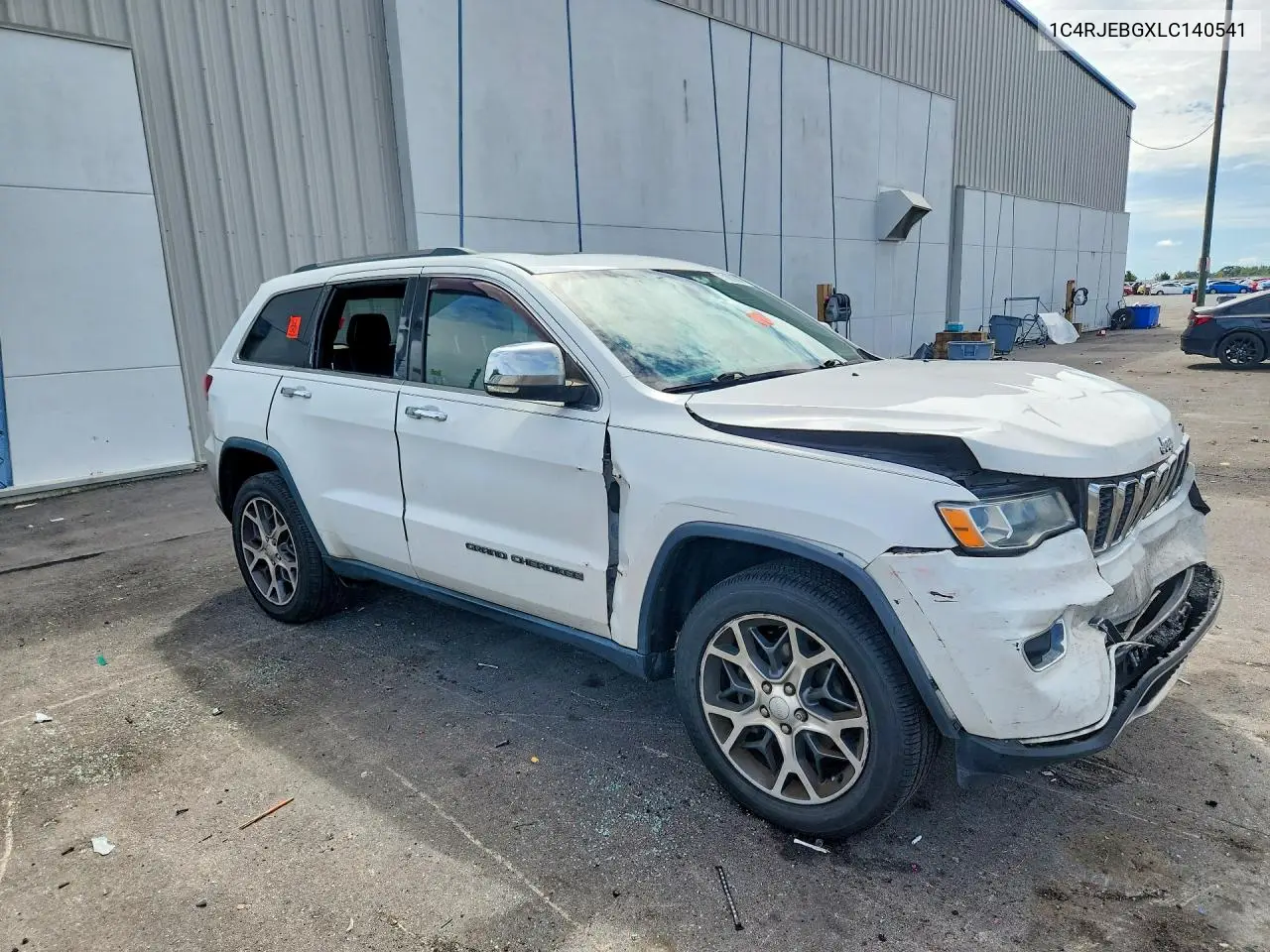 2020 JEEP GRAND CHEROKEE VIN 1C4RJEBGXLC140541 — фото 4