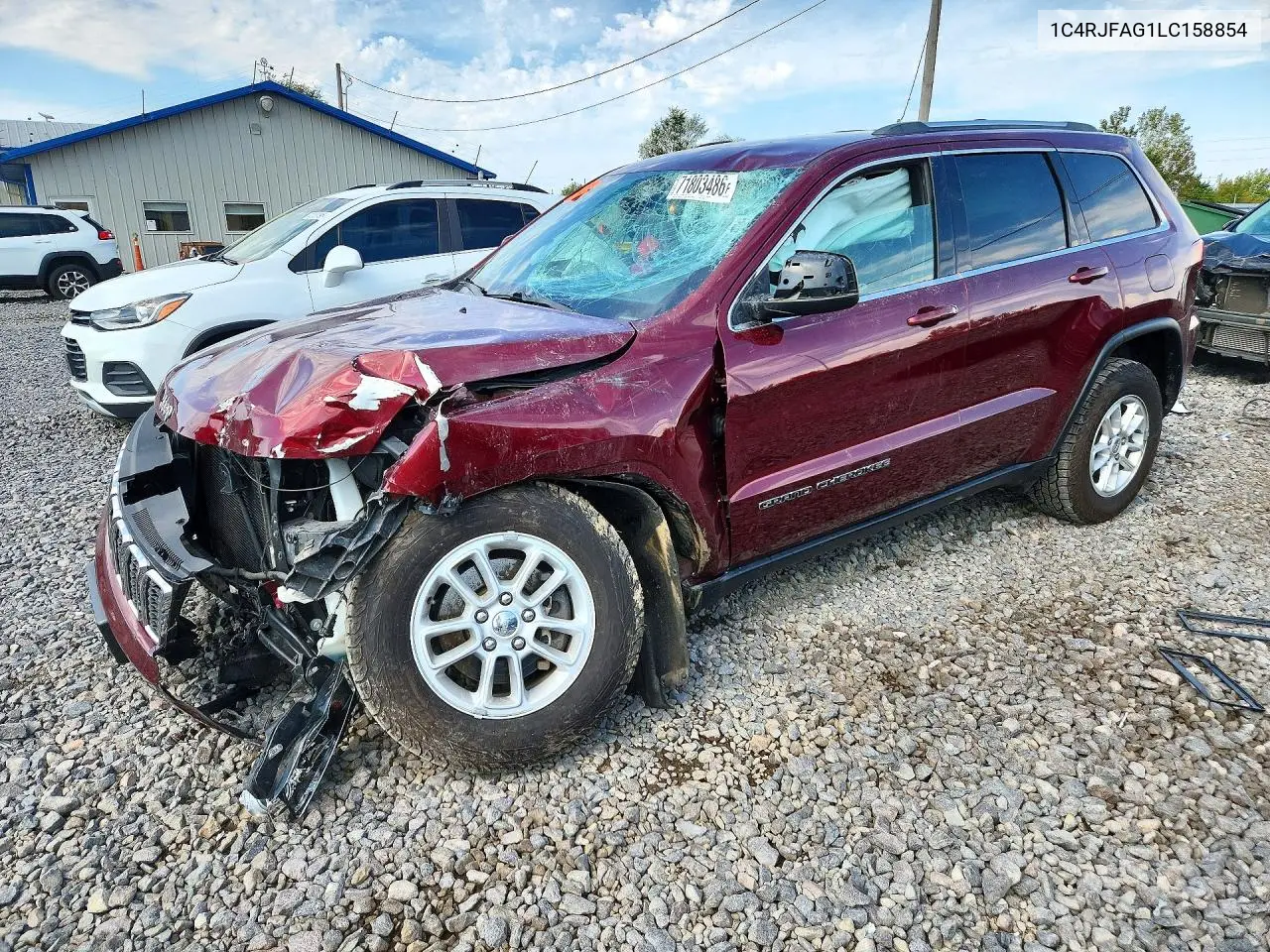 JEEP GRAND CHEROKEE 2020, VIN 1C4RJFAG1LC158854