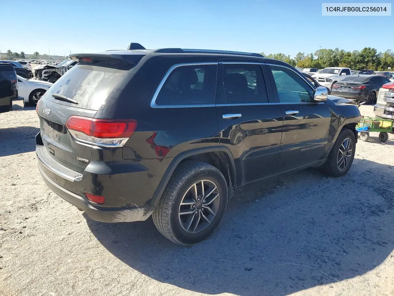 2020 JEEP GRAND CHEROKEE VIN 1C4RJFBG0LC256014 — фото 3