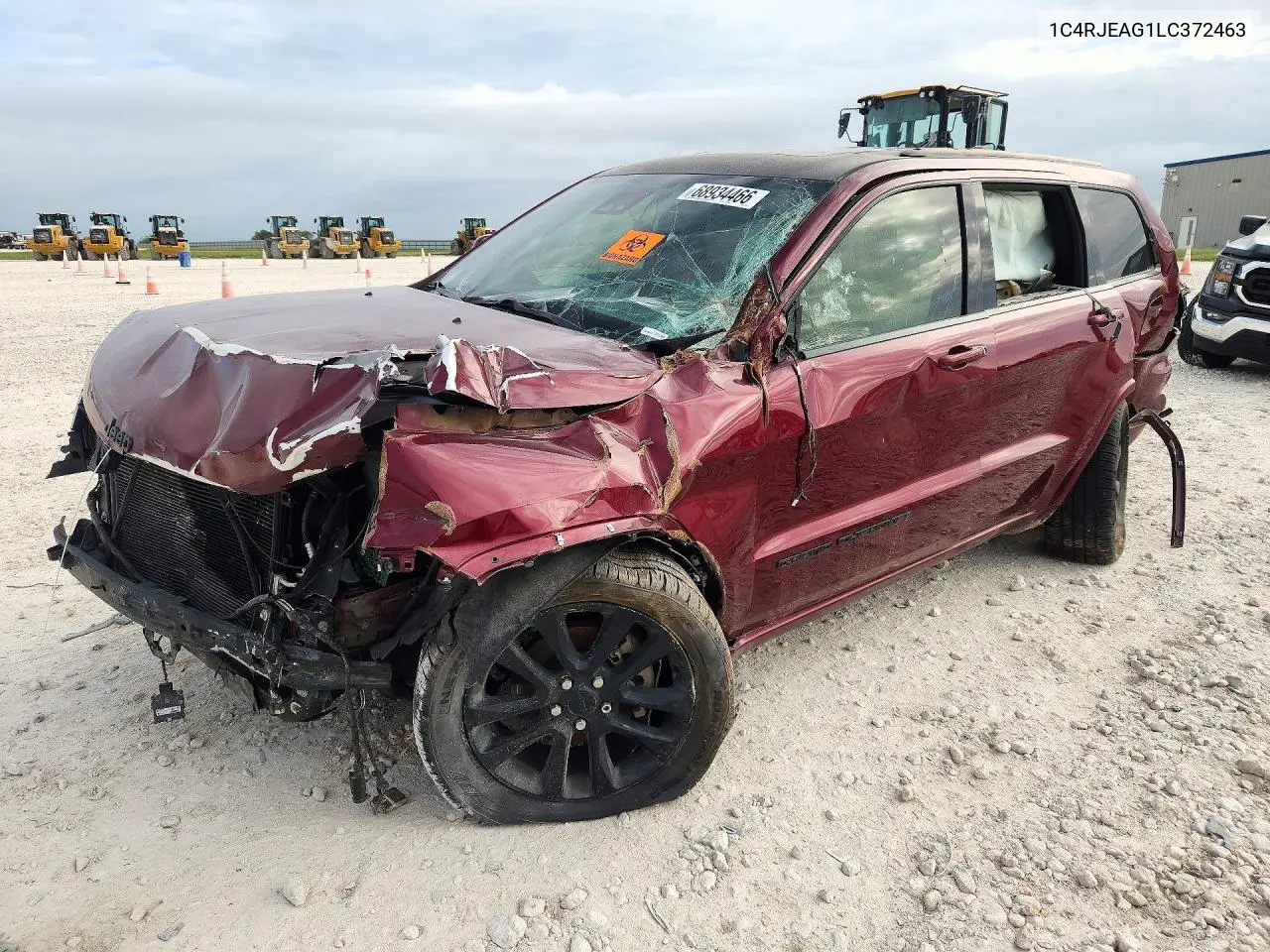 JEEP GRAND CHEROKEE 2020, VIN 1C4RJEAG1LC372463