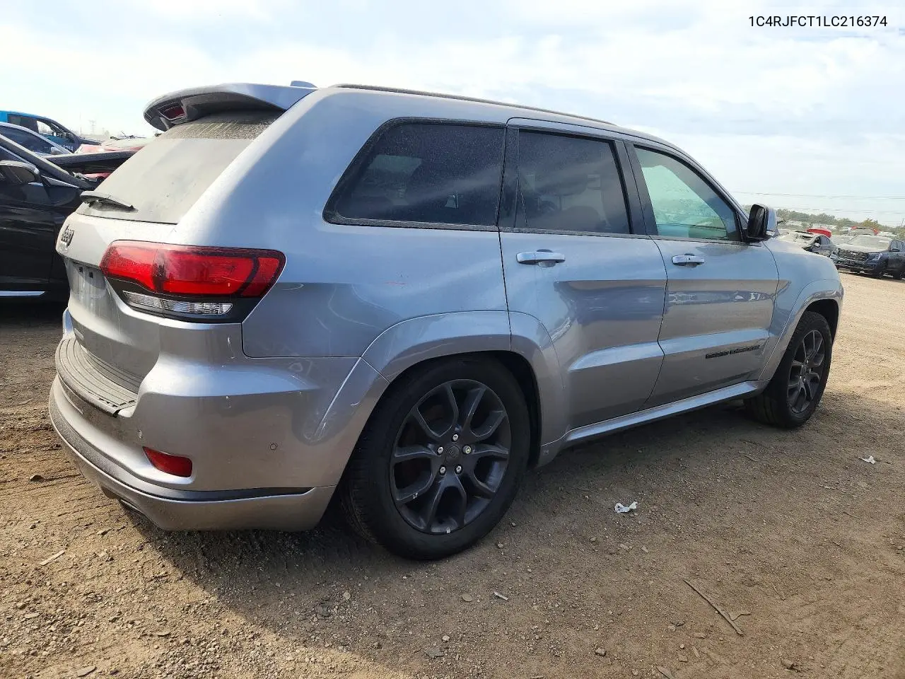 2020 JEEP GRAND CHEROKEE VIN 1C4RJFCT1LC216374 — фото 3