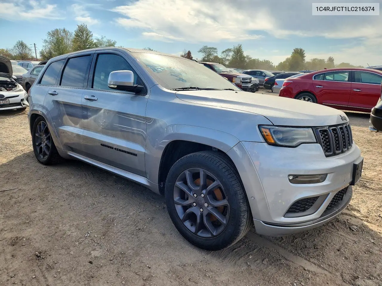 2020 JEEP GRAND CHEROKEE VIN 1C4RJFCT1LC216374 — фото 4