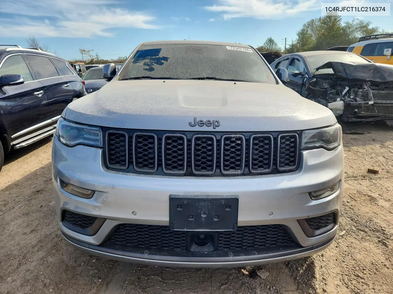 2020 JEEP GRAND CHEROKEE VIN 1C4RJFCT1LC216374 — фото 5