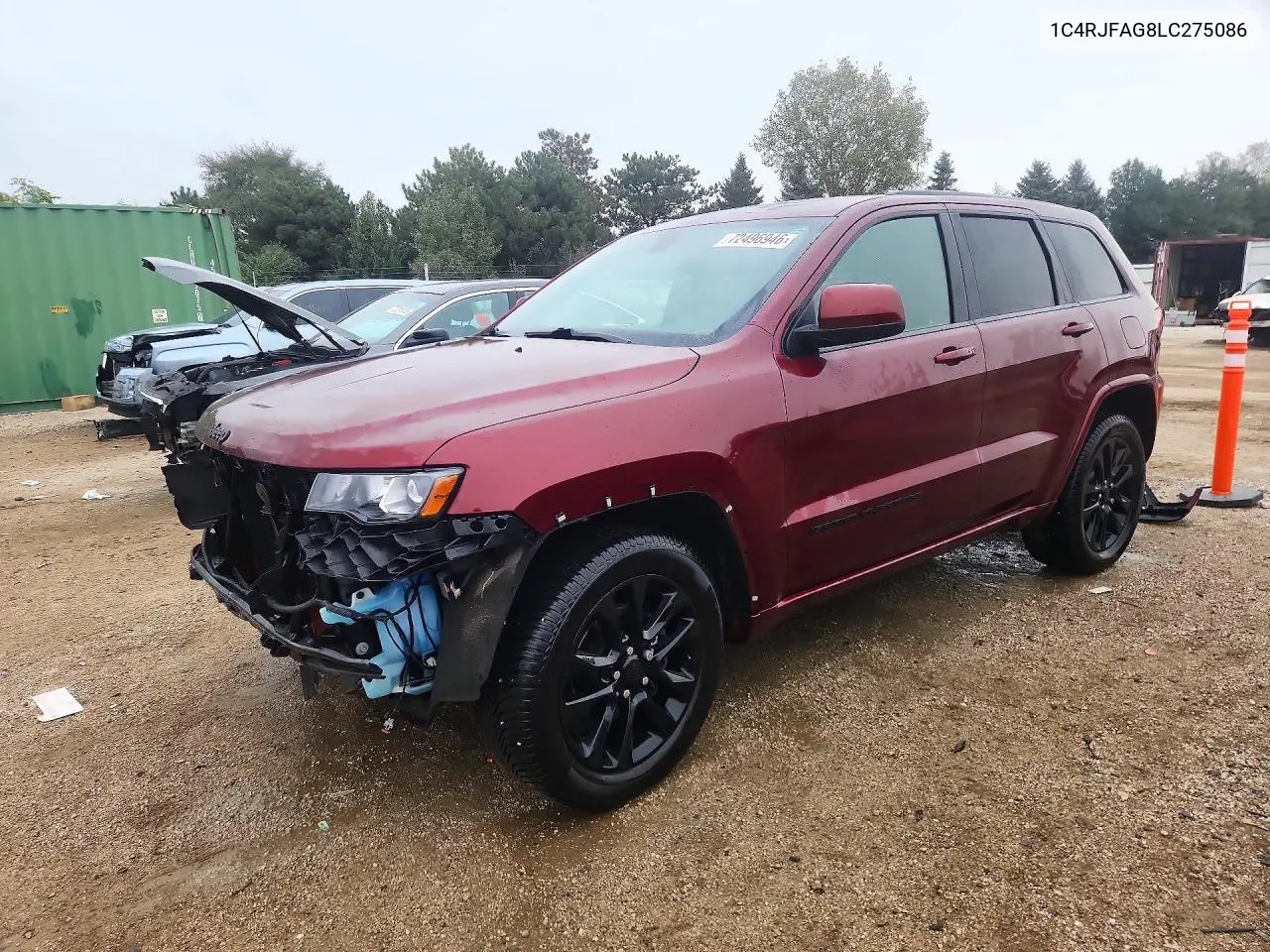 JEEP GRAND CHEROKEE 2020, VIN 1C4RJFAG8LC275086