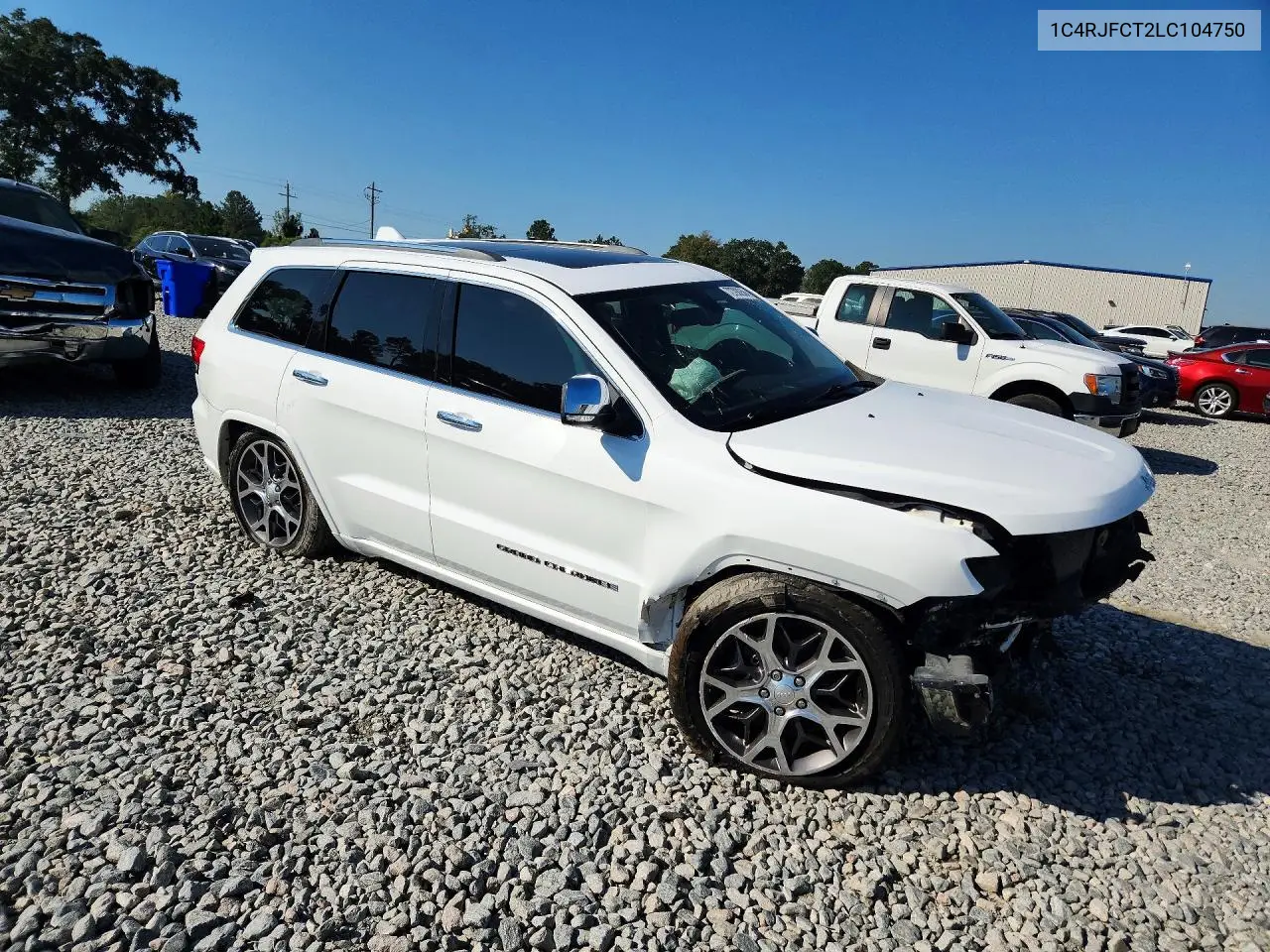 2020 JEEP GRAND CHEROKEE VIN 1C4RJFCT2LC104750 — фото 4
