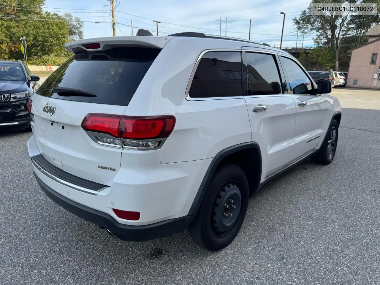 2020 JEEP GRAND CHEROKEE VIN 1C4RJEBG1LC118072 — фото 4