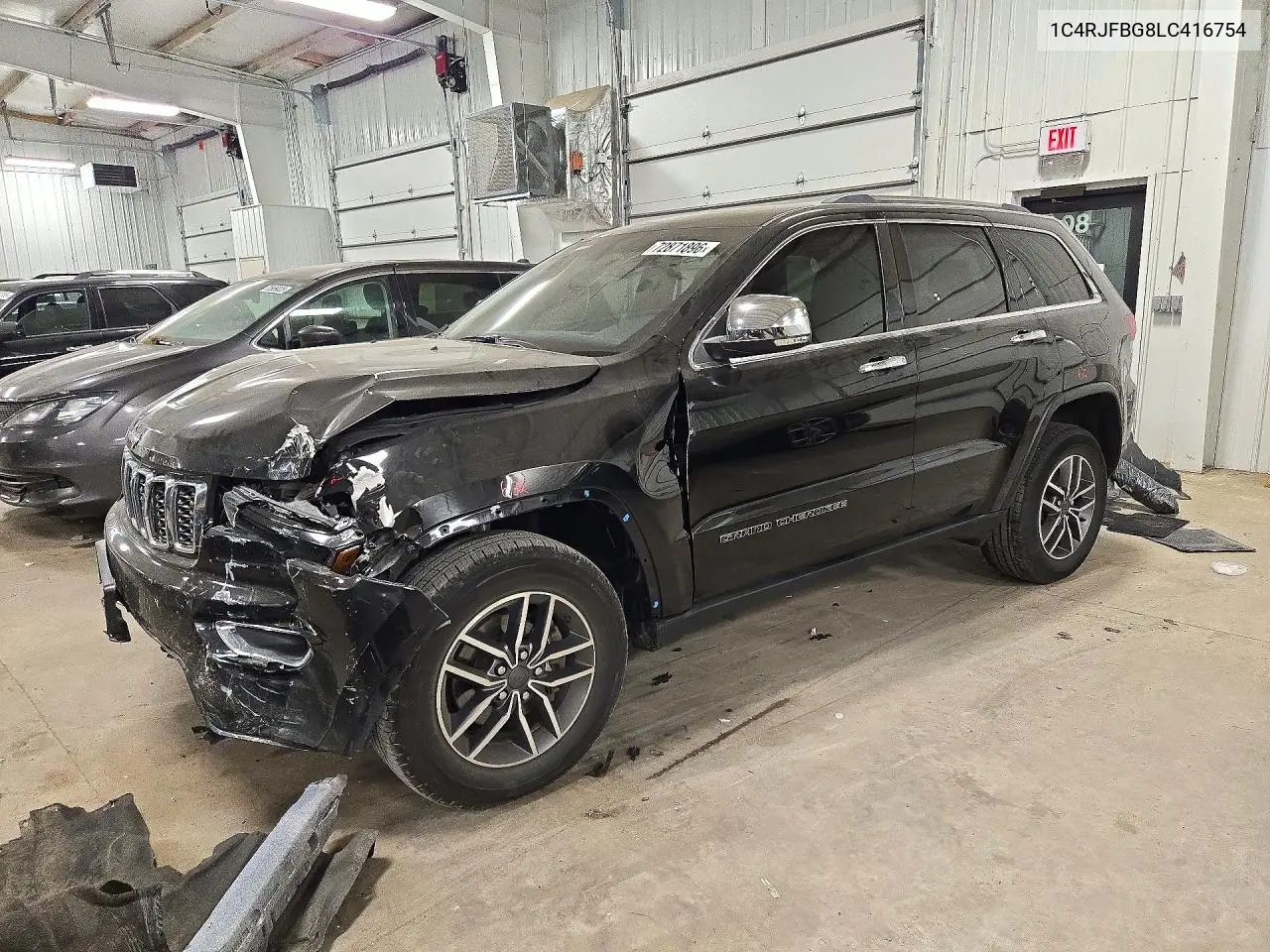 JEEP GRAND CHEROKEE 2020, VIN 1C4RJFBG8LC416754