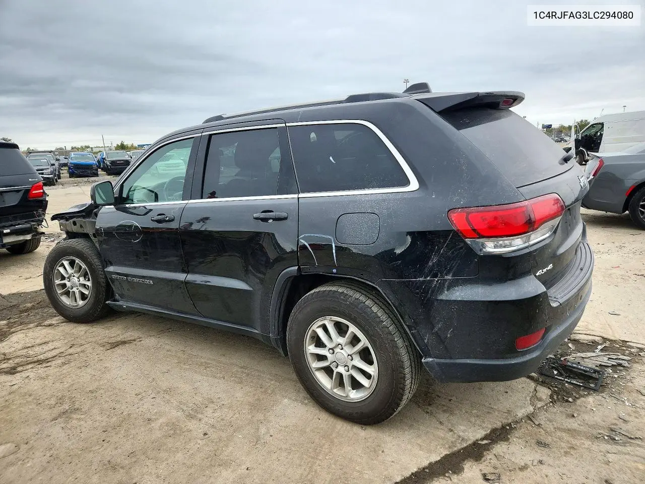 2020 JEEP GRAND CHEROKEE VIN 1C4RJFAG3LC294080 — фото 2