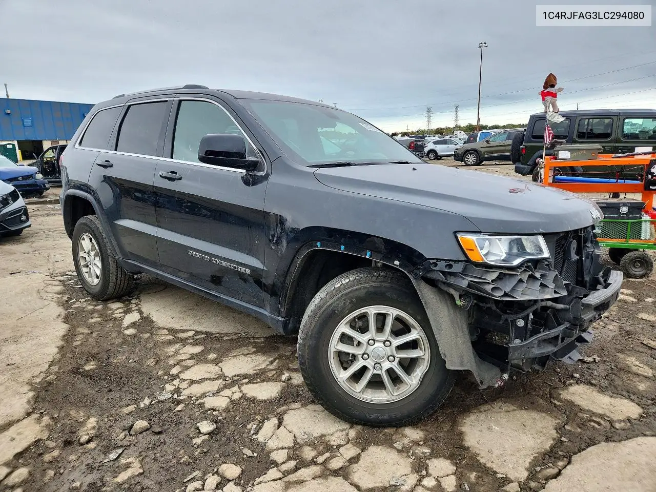 2020 JEEP GRAND CHEROKEE VIN 1C4RJFAG3LC294080 — фото 4