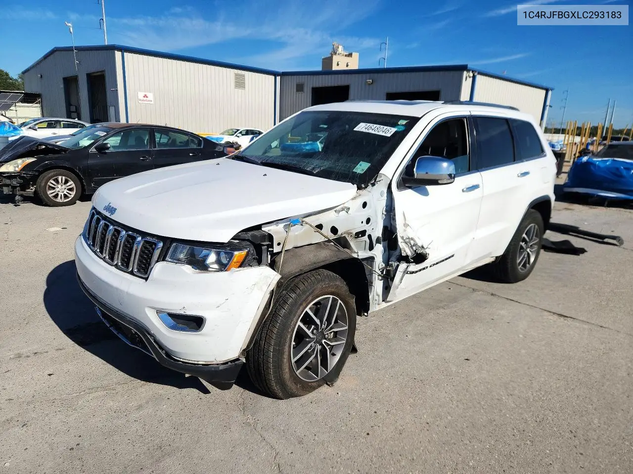 JEEP GRAND CHEROKEE 2020, VIN 1C4RJFBGXLC293183