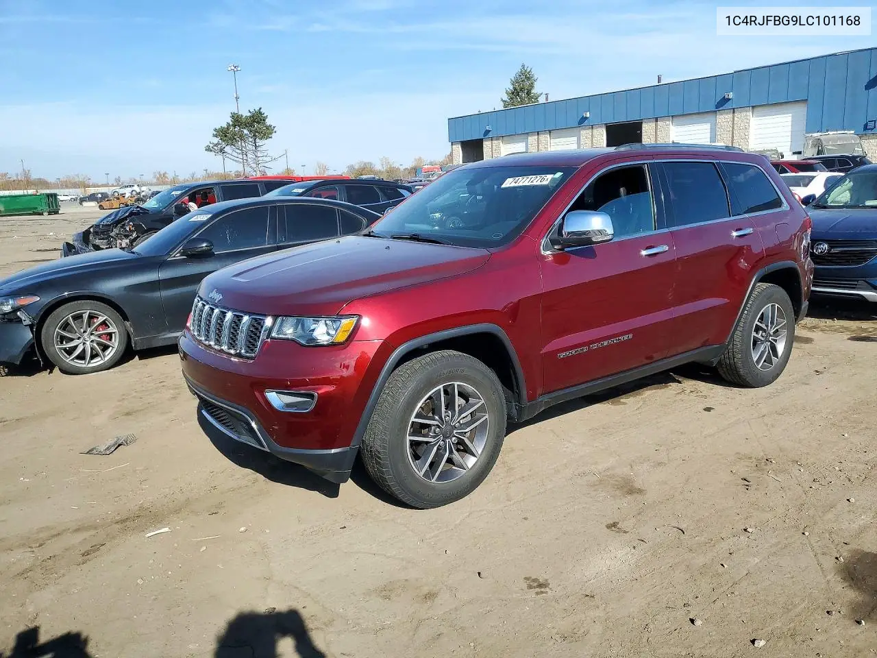 JEEP GRAND CHEROKEE 2020, VIN 1C4RJFBG9LC101168