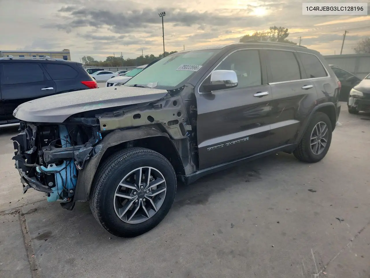 JEEP GRAND CHEROKEE 2020, VIN 1C4RJEBG3LC128196
