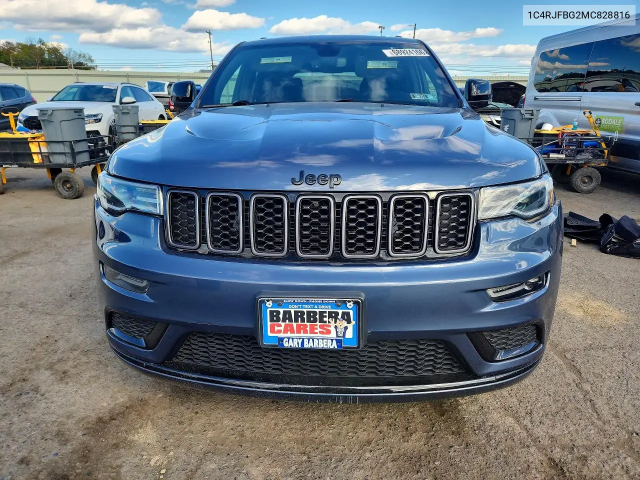 2021 JEEP GRAND CHEROKEE VIN 1C4RJFBG2MC828816 — фото 5