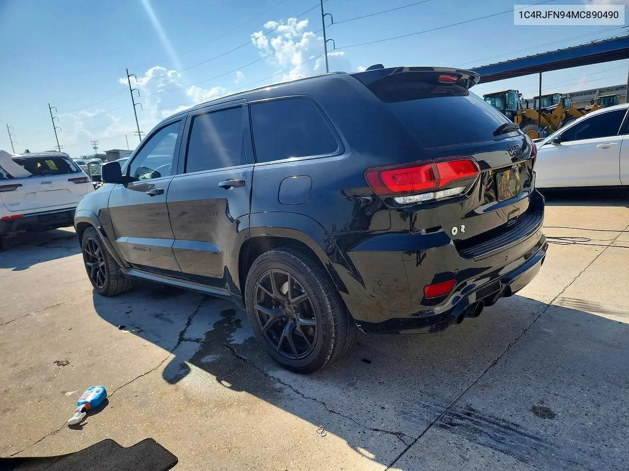 2021 JEEP GRAND CHEROKEE VIN 1C4RJFN94MC890490 — фото 2