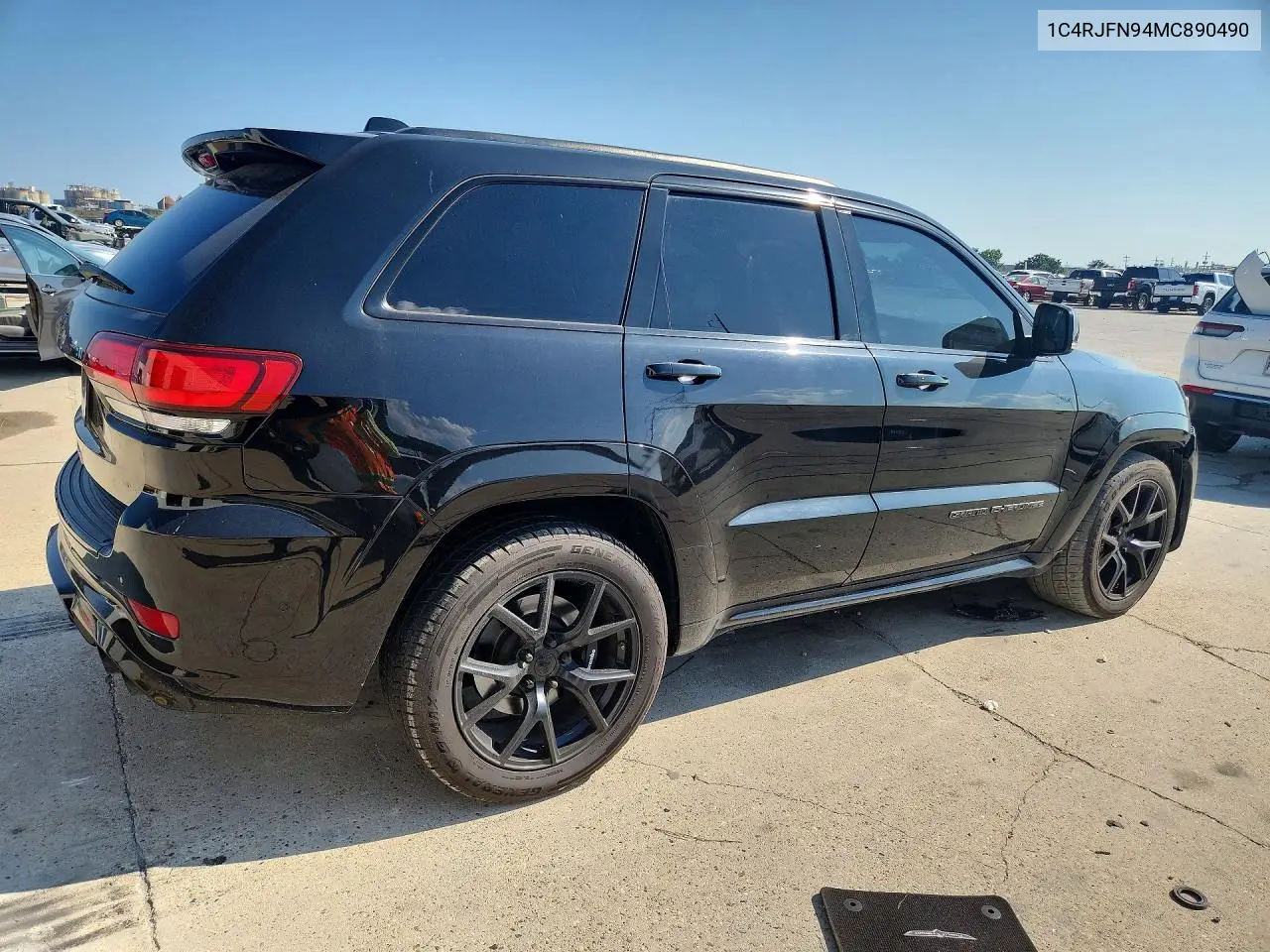 2021 JEEP GRAND CHEROKEE VIN 1C4RJFN94MC890490 — фото 3
