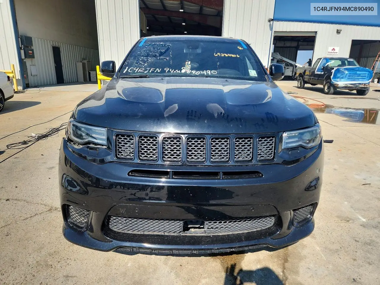 2021 JEEP GRAND CHEROKEE VIN 1C4RJFN94MC890490 — фото 5