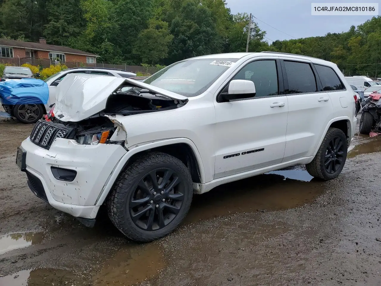 JEEP GRAND CHEROKEE 2021, VIN 1C4RJFAG2MC810186
