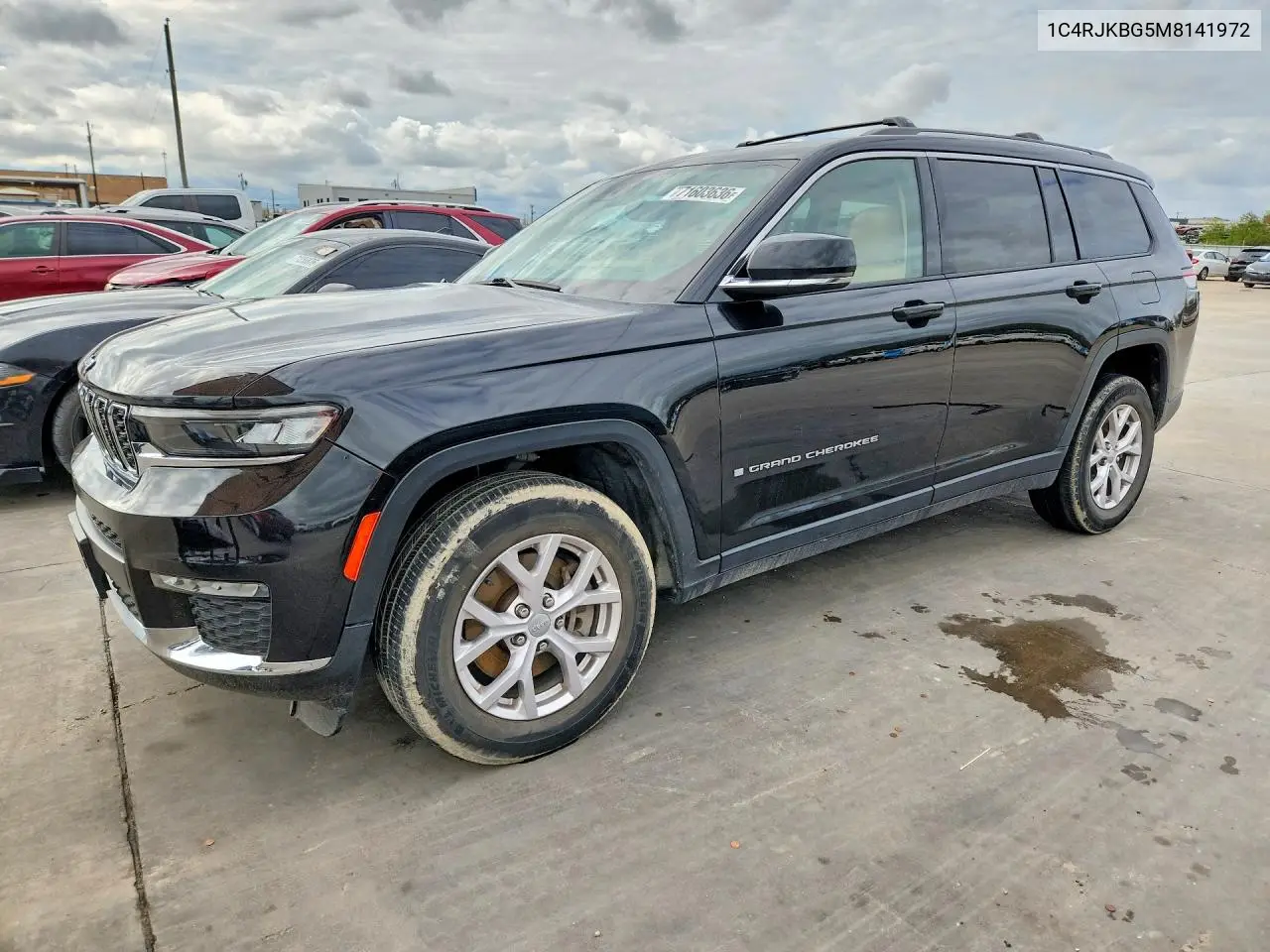 JEEP GRAND CHEROKEE 2021, VIN 1C4RJKBG5M8141972