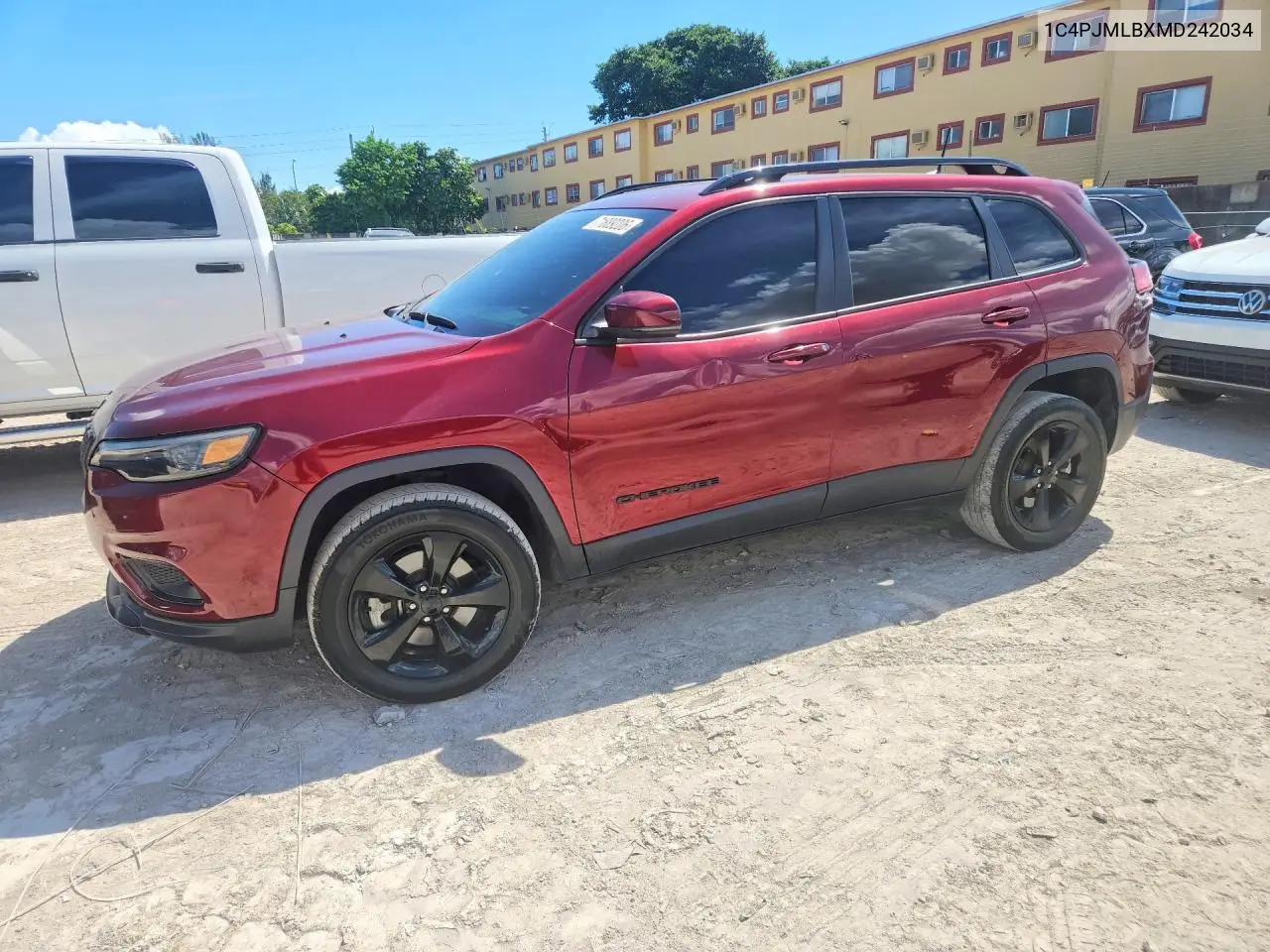 JEEP GRAND CHEROKEE 2021, VIN 1C4PJMLBXMD242034