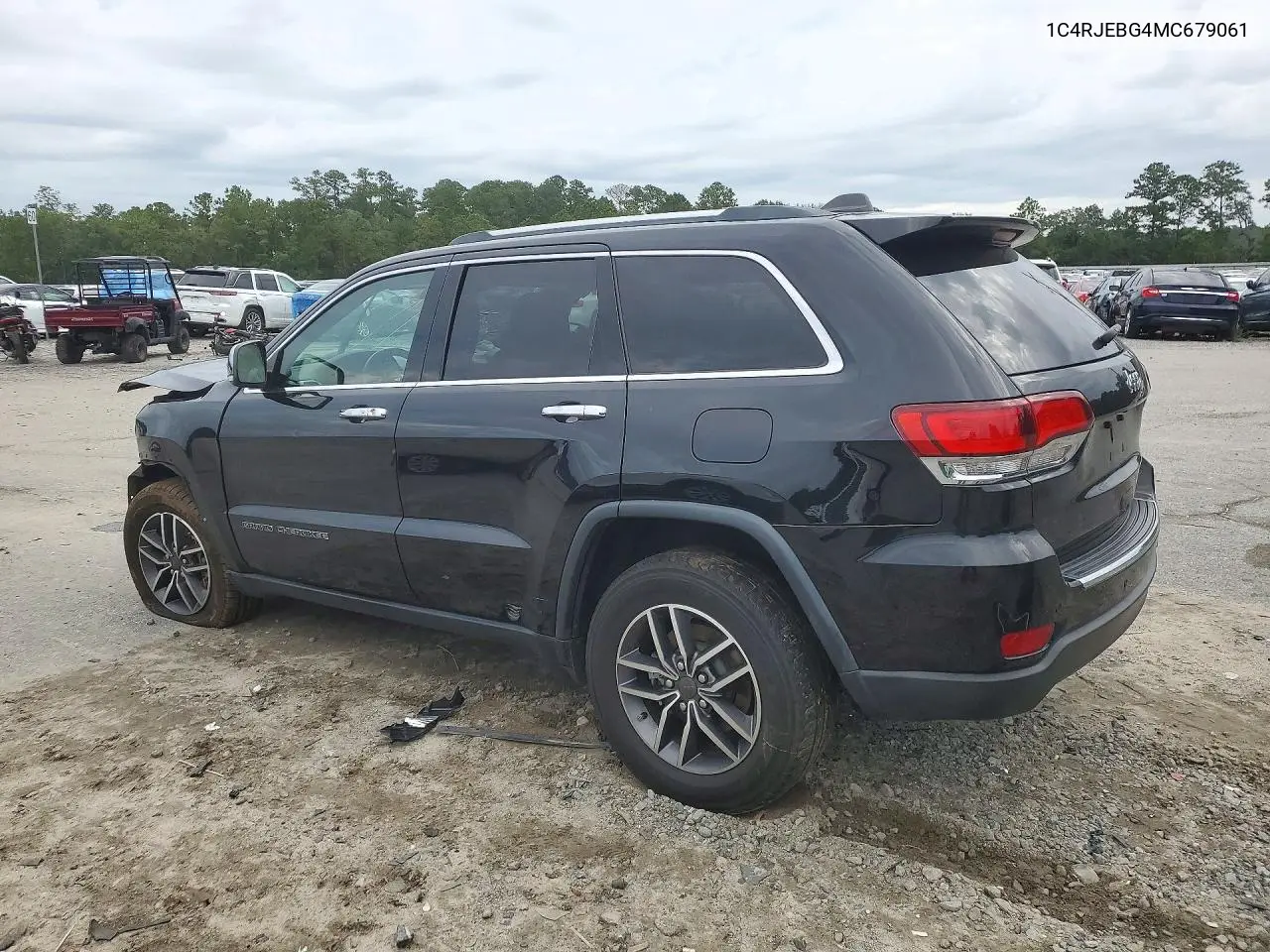 2021 JEEP GRAND CHEROKEE VIN 1C4RJEBG4MC679061 — фото 2