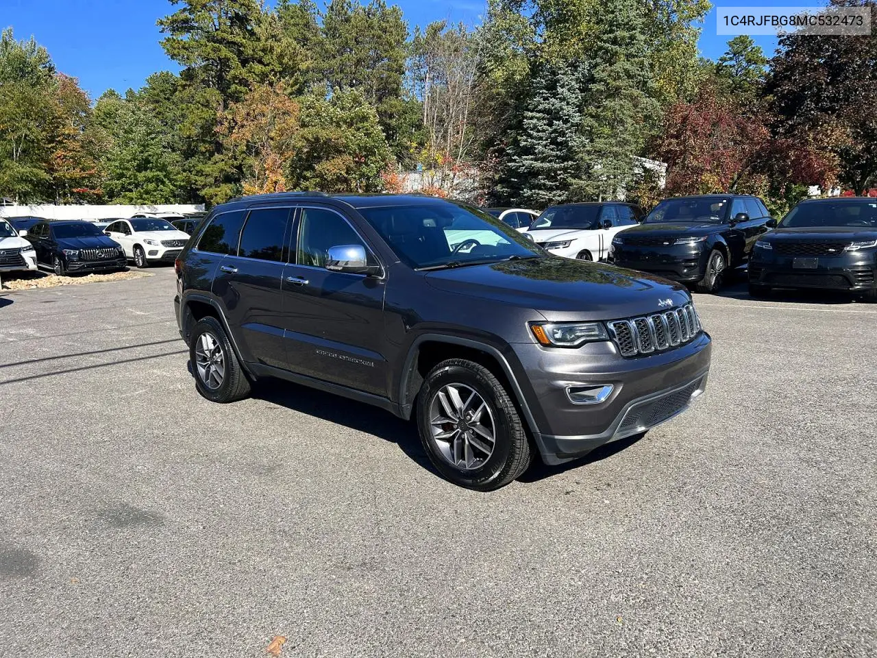 JEEP GRAND CHEROKEE 2021, VIN 1C4RJFBG8MC532473