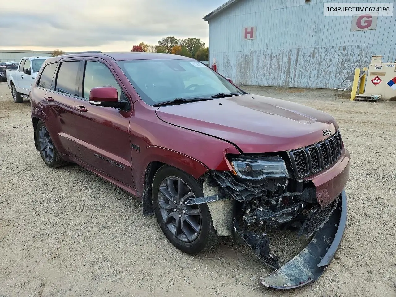 2021 JEEP GRAND CHEROKEE VIN 1C4RJFCT0MC674196 — фото 4