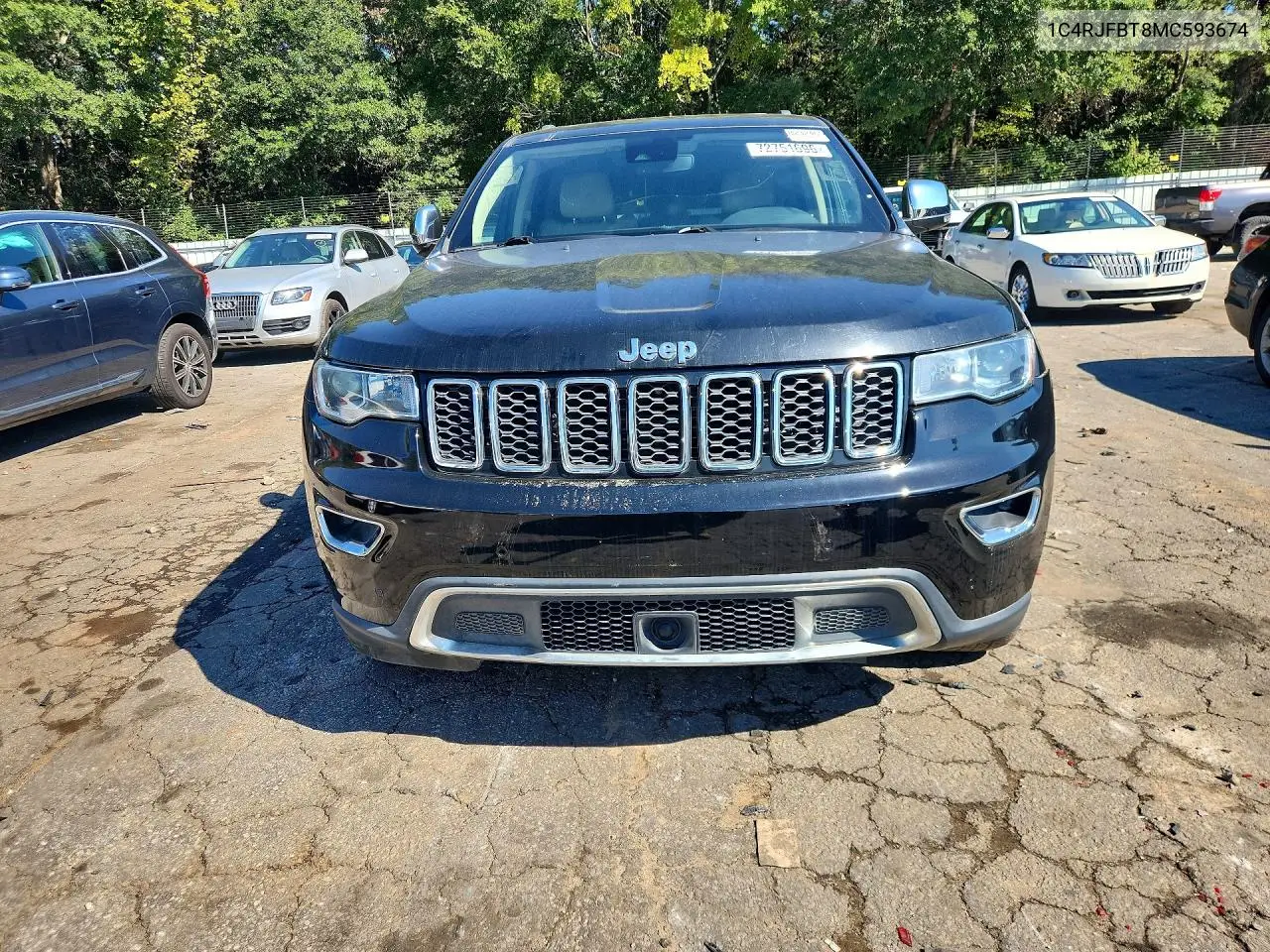 2021 JEEP GRAND CHEROKEE VIN 1C4RJFBT8MC593674 — фото 5