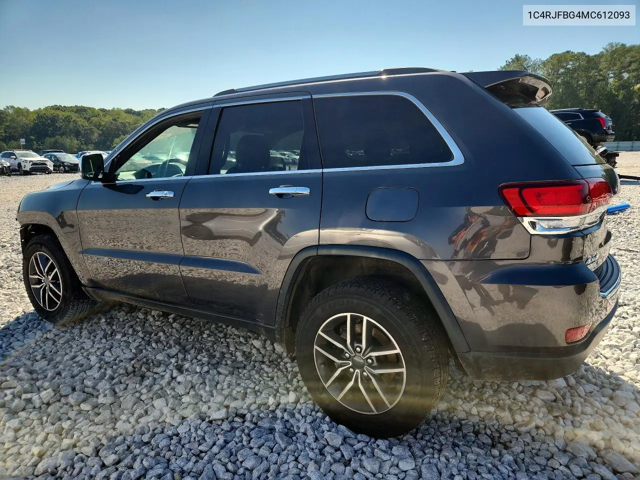 2021 JEEP GRAND CHEROKEE VIN 1C4RJFBG4MC612093 — фото 2