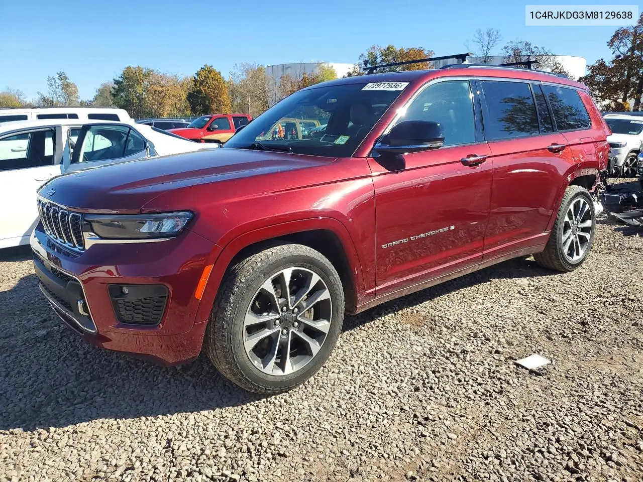 JEEP GRAND CHEROKEE 2021, VIN 1C4RJKDG3M8129638