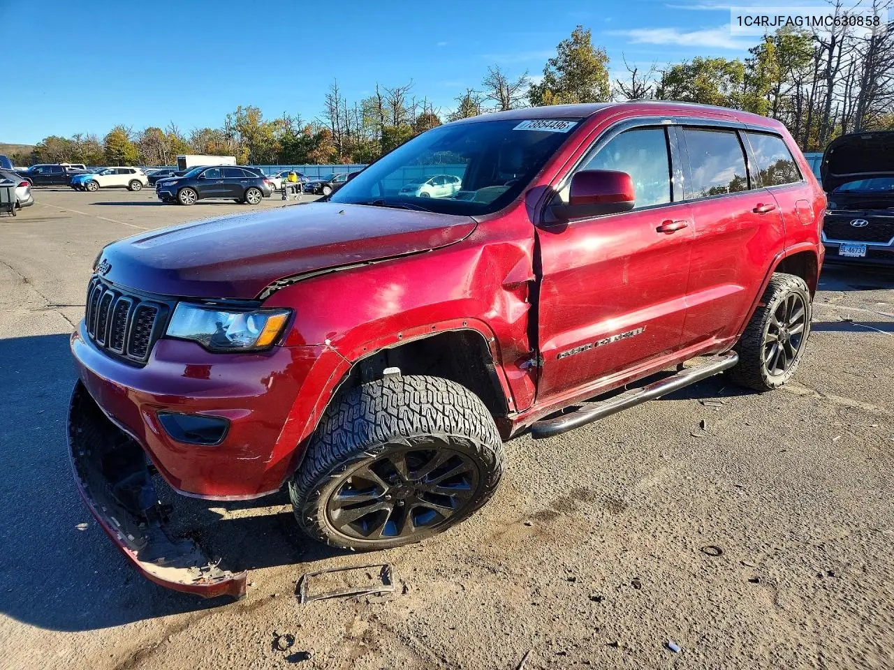 JEEP GRAND CHEROKEE 2021, VIN 1C4RJFAG1MC630858
