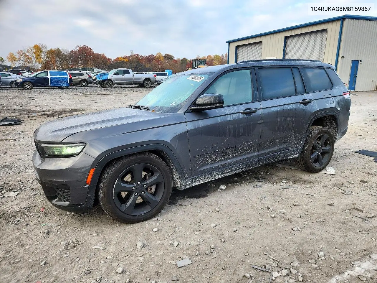 JEEP GRAND CHEROKEE 2021, VIN 1C4RJKAG8M8159867
