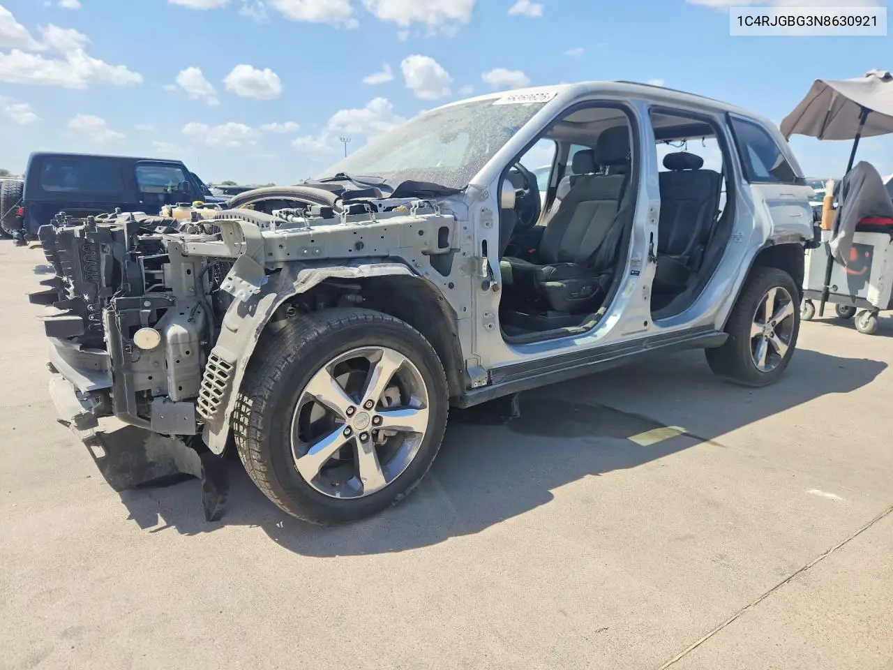 JEEP GRAND CHEROKEE 2022, VIN 1C4RJGBG3N8630921