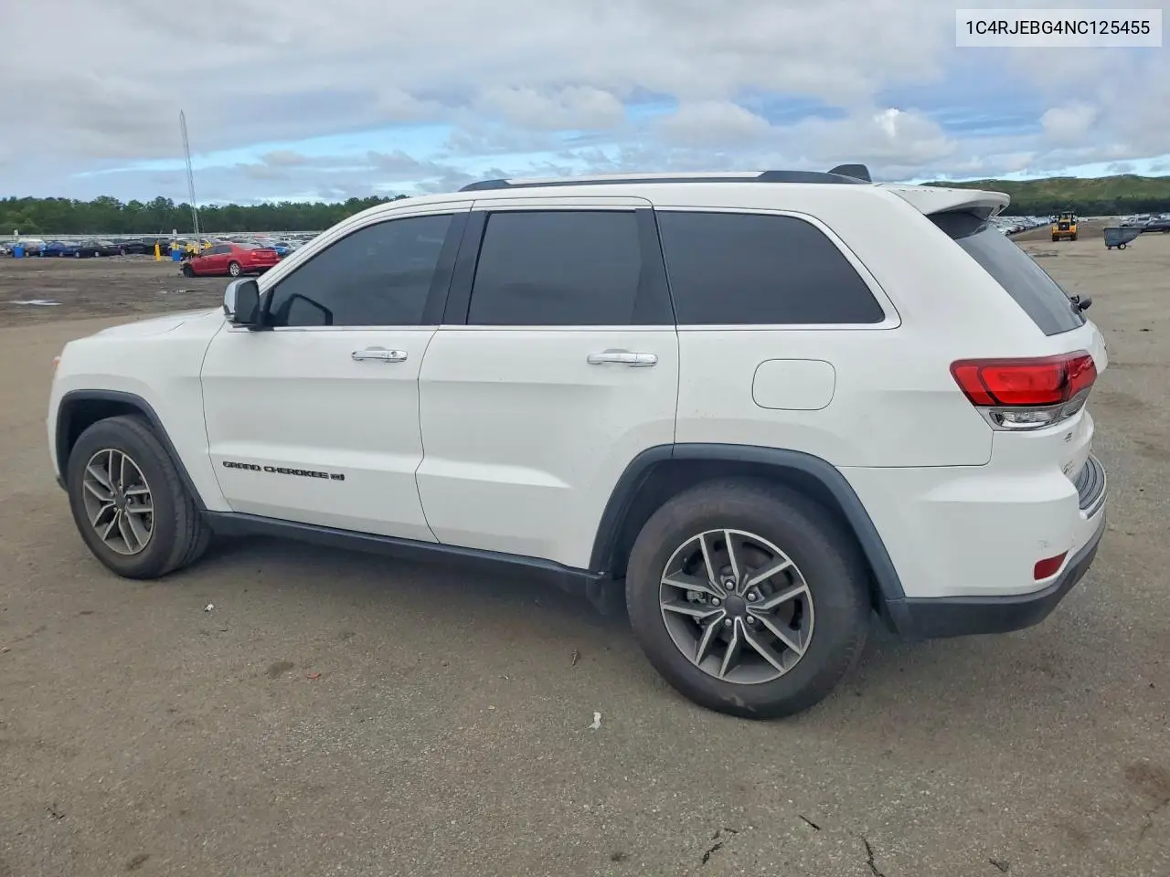 2022 JEEP GRAND CHEROKEE VIN 1C4RJEBG4NC125455 — фото 2