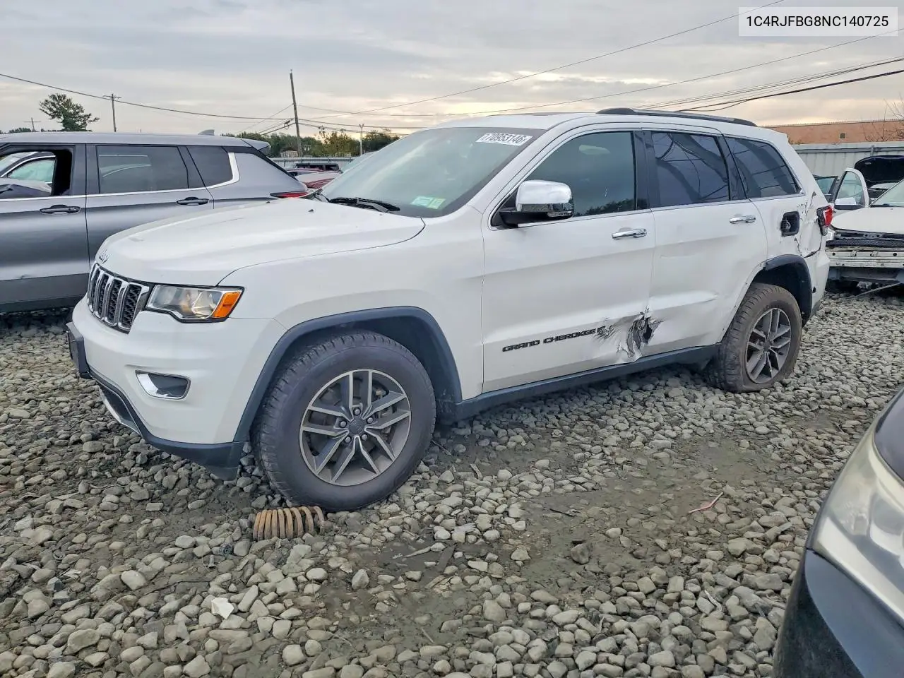 JEEP GRAND CHEROKEE 2022, VIN 1C4RJFBG8NC140725