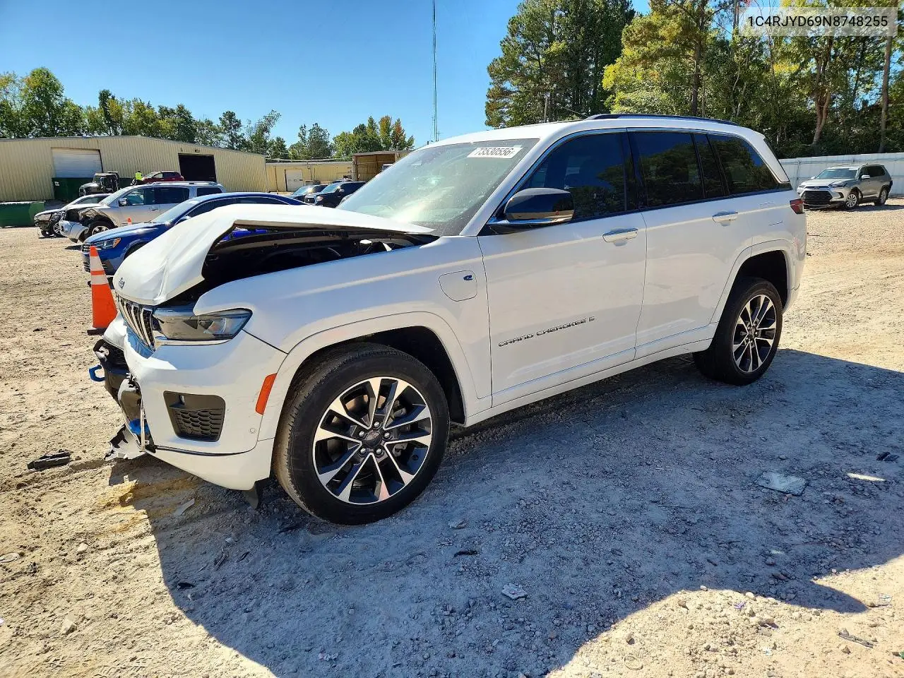 JEEP GRAND CHEROKEE 2022, VIN 1C4RJYD69N8748255
