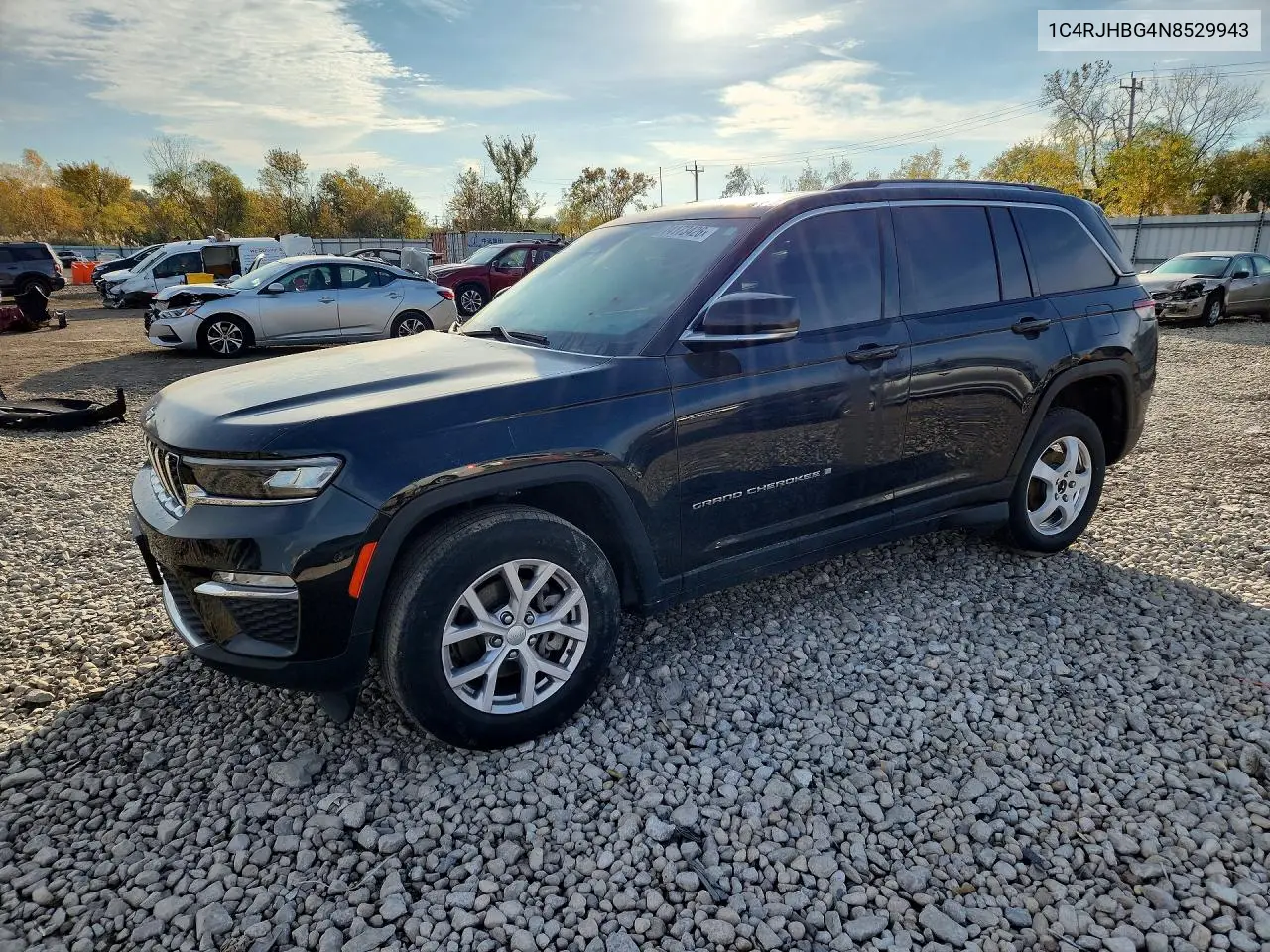 JEEP GRAND CHEROKEE 2022, VIN 1C4RJHBG4N8529943
